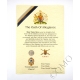 The Queens Regiment Oath Of Allegiance Certificate